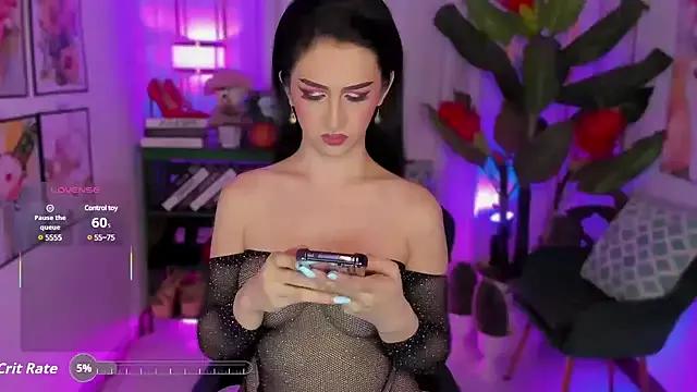 Goddessofchaosx from StripChat is Freechat
