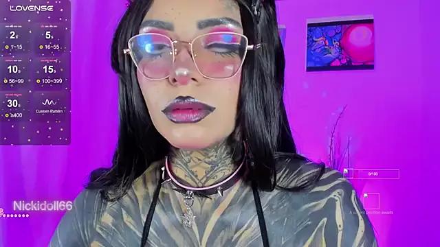 Nickidoll66- from StripChat is Freechat