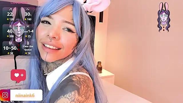 NinaInk from StripChat is Freechat