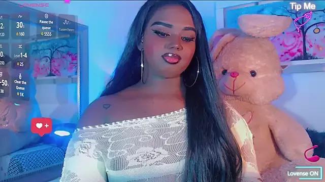 TheperfectblackTS from StripChat is Freechat