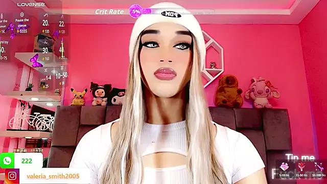 Valeriasmiithh from StripChat is Freechat